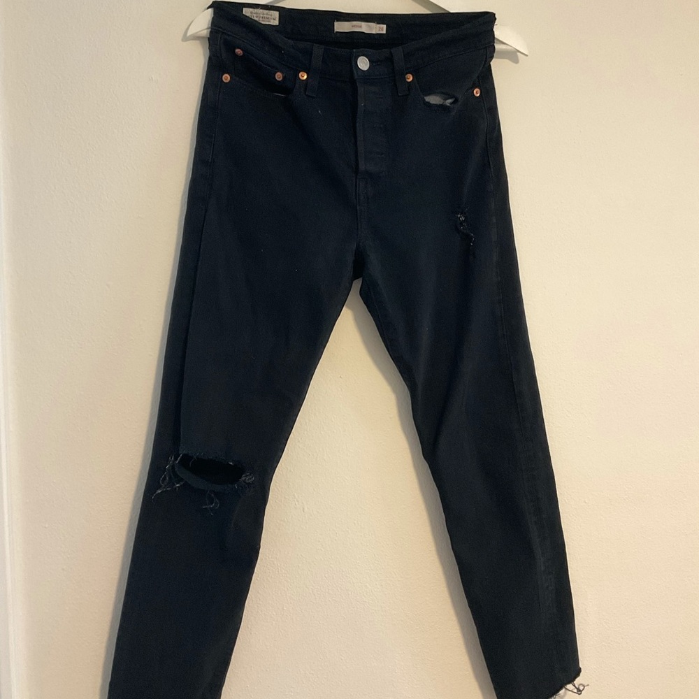 Levi Wedgie jeans